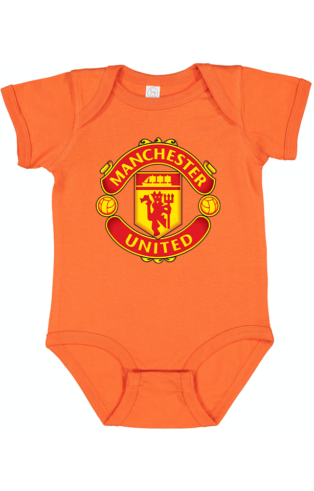 Baby Manchester United Soccer Romper Onesie