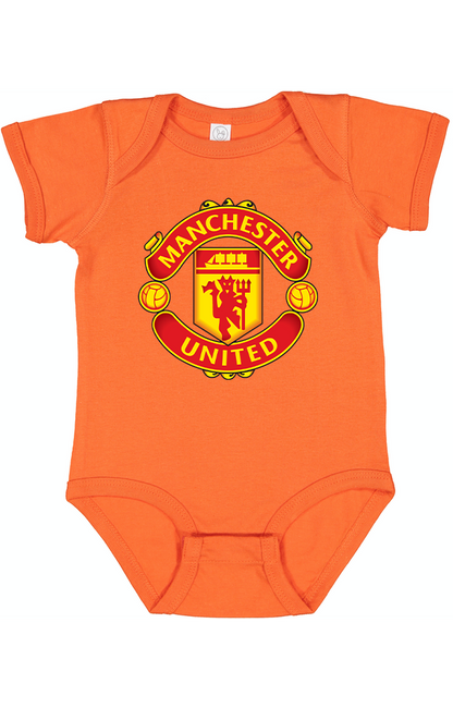 Baby Manchester United Soccer Romper Onesie