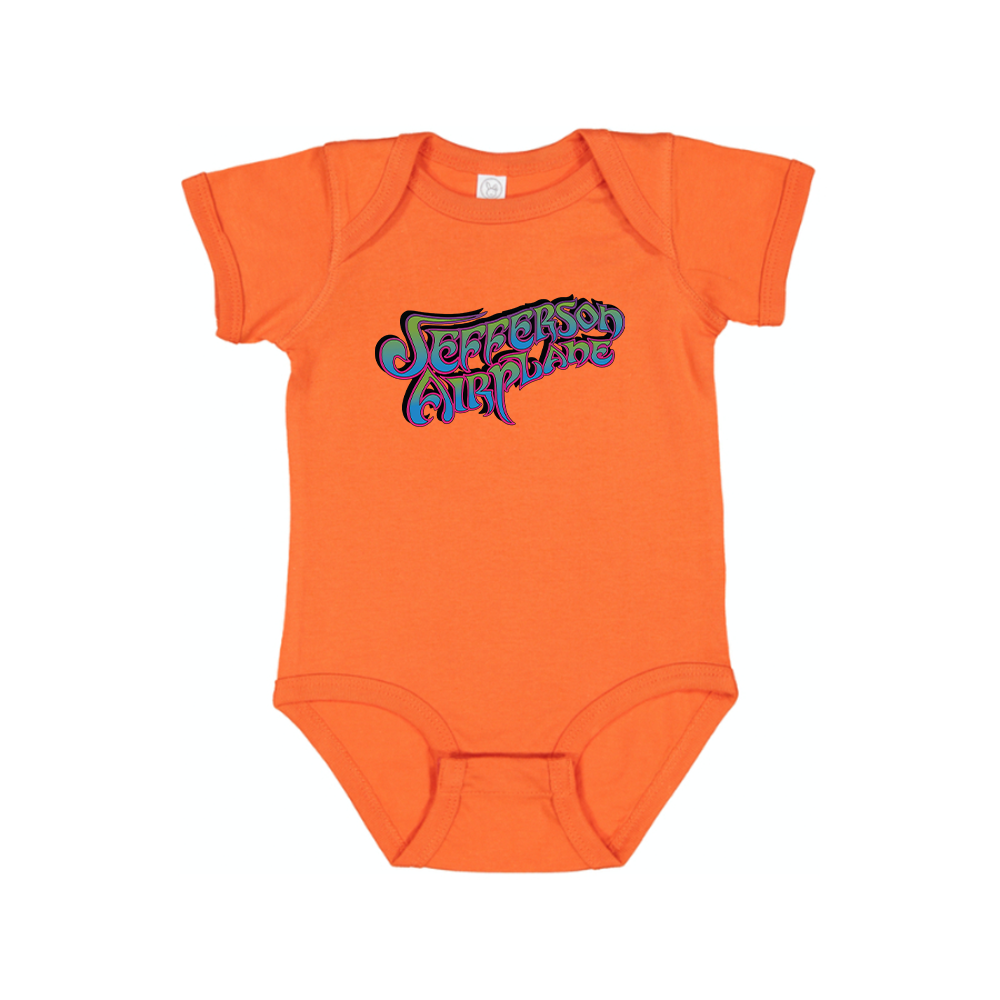 Jefferson Airplane Logo Baby Romper Onesie