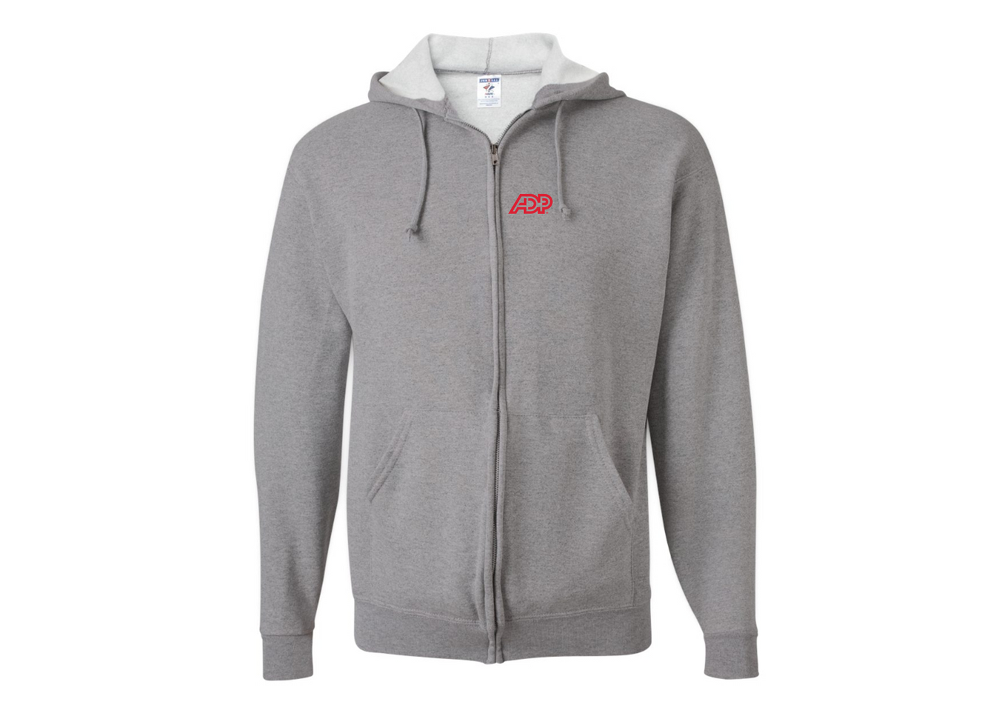 Men's ADP Logo JERZEES NuBlend Full-Zip Hooded Sweatshirt