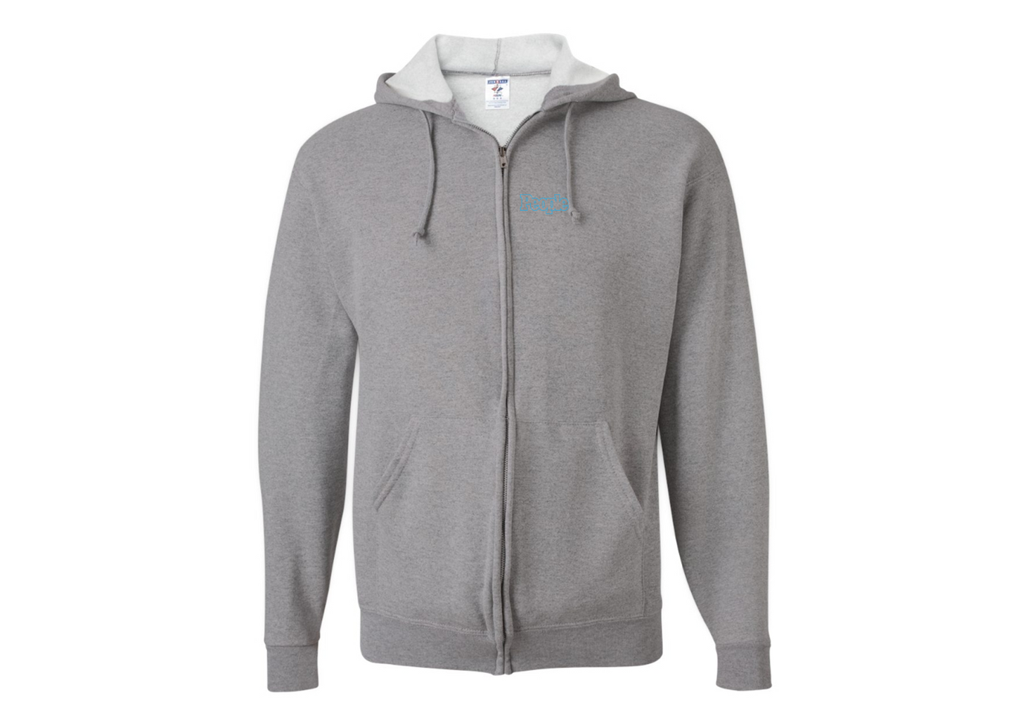 Men's People Magazine Logo JERZEES NuBlend Full-Zip Hooded Sweatshirt