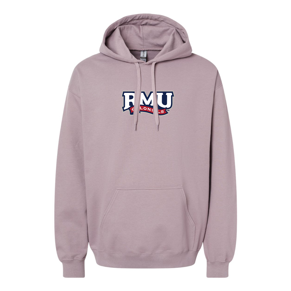 Men's Robert Morris Colonials Logo Softstyle Midweight Hooded Sweatshirt