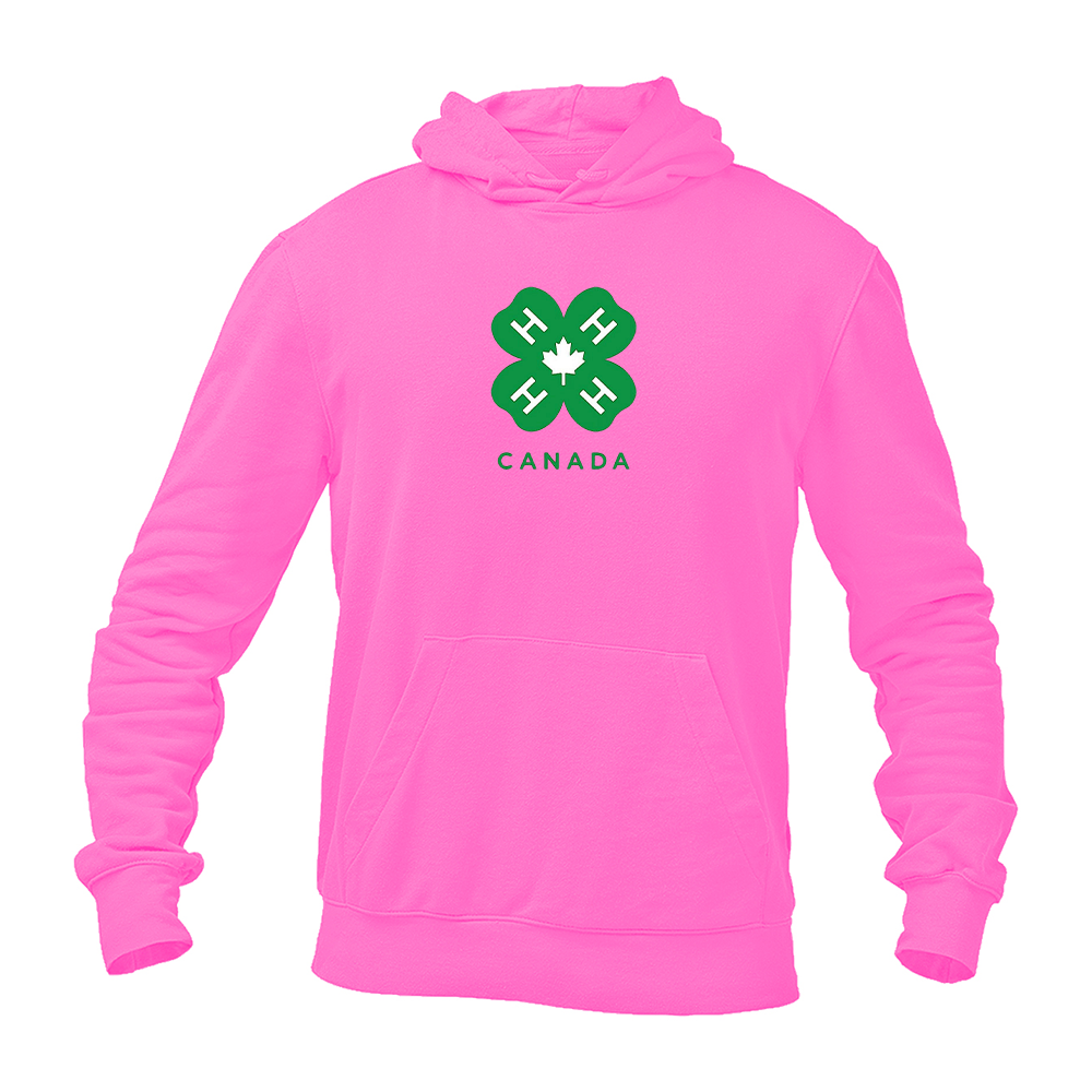 Men's 4H Canada Logo Softstyle Midweight Hooded Sweatshirt