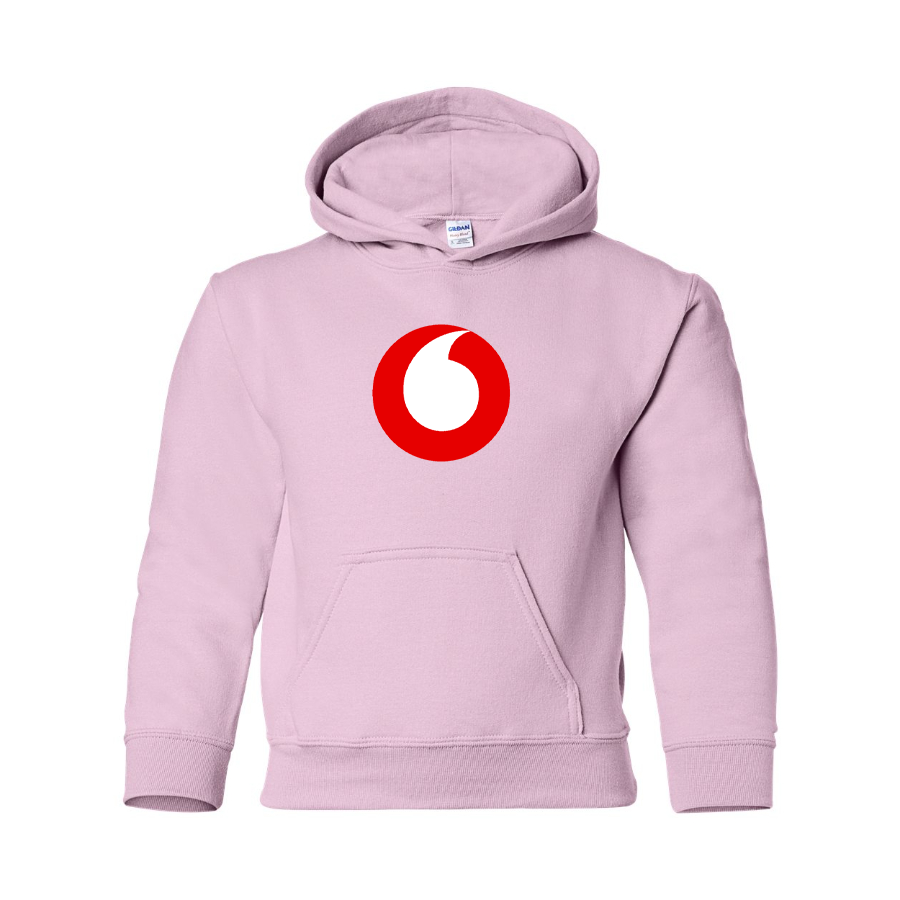 Youth Vodafone Logo Pullover Hoodie