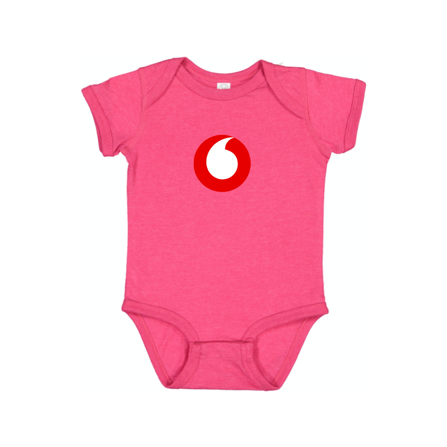 Vodafone Logo Baby Romper Onesie
