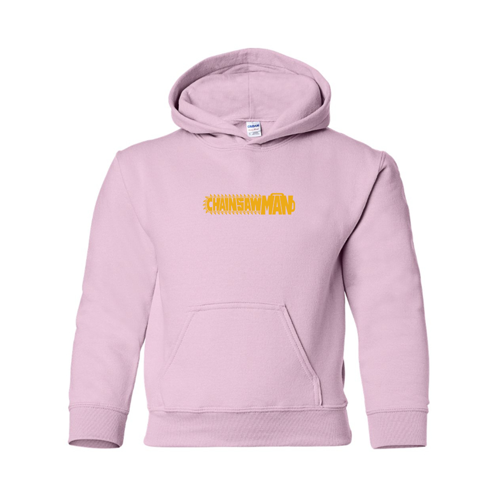 Youth Chainsaw Man Logo Pullover Hoodie