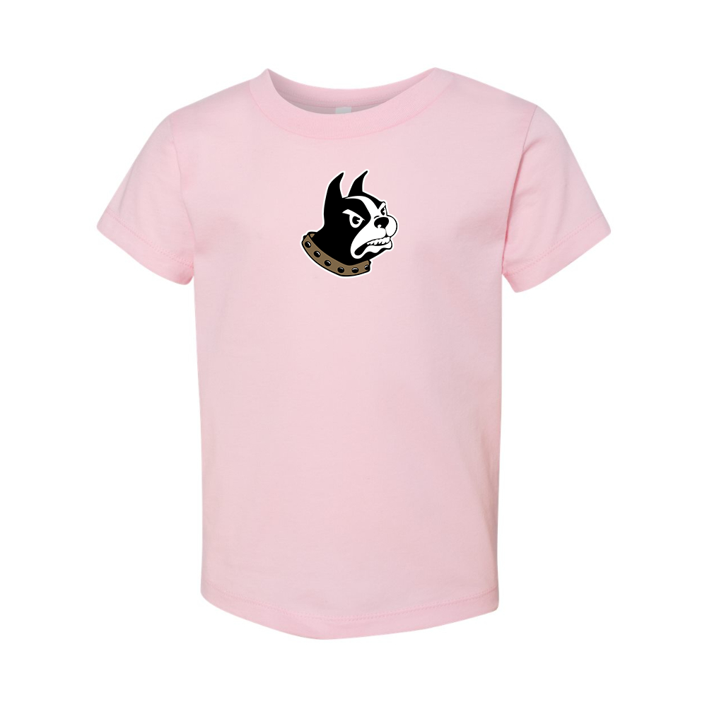 Wofford Terriers BELLA  CANVAS Toddler Jersey Tee