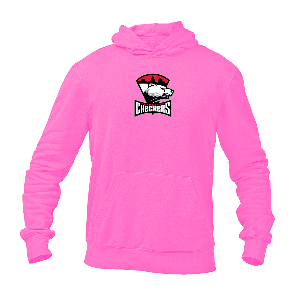 Men's Charlotte Checkers Logo Pullover Hoodie