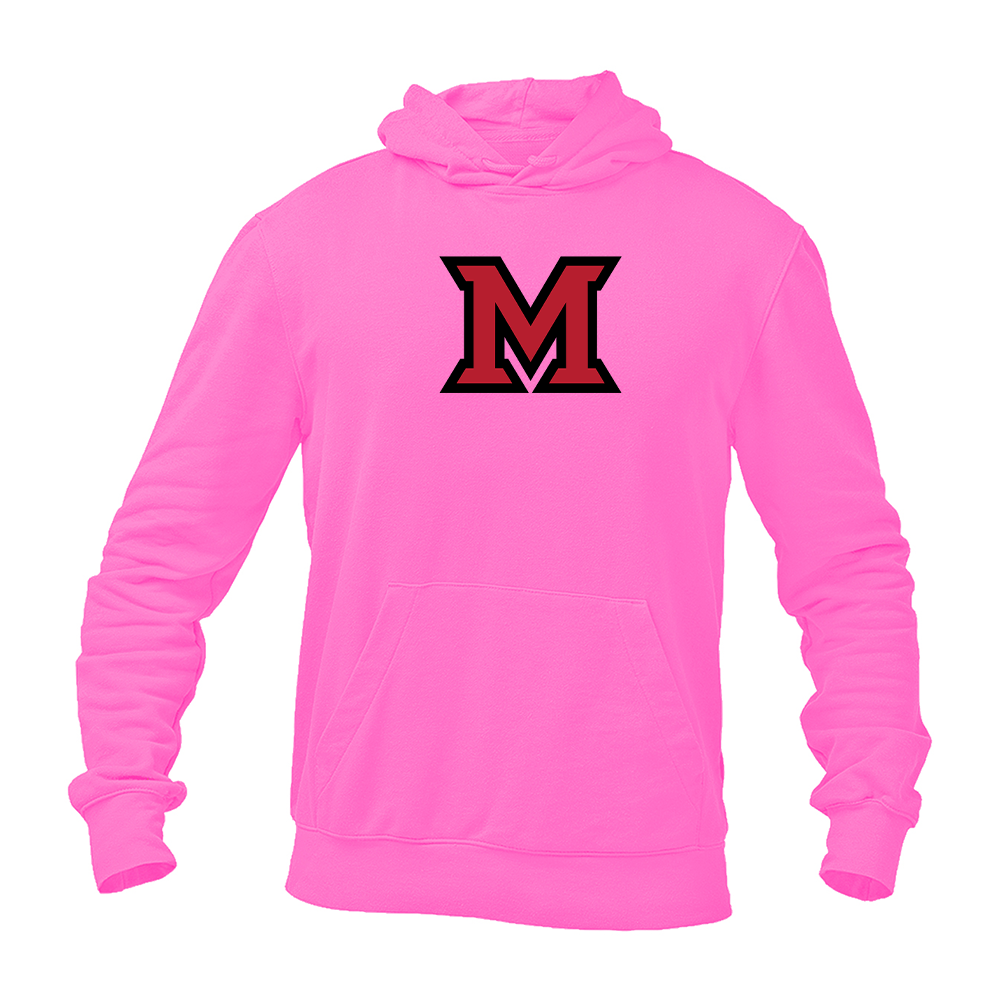 Men's Miami Ohio RedHawks Logo Pullover Hoodie