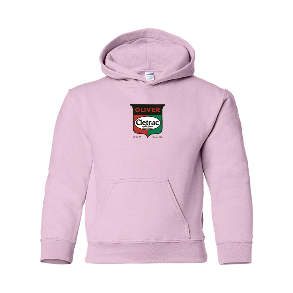 Youth Cletrac Logo Pullover Hoodie