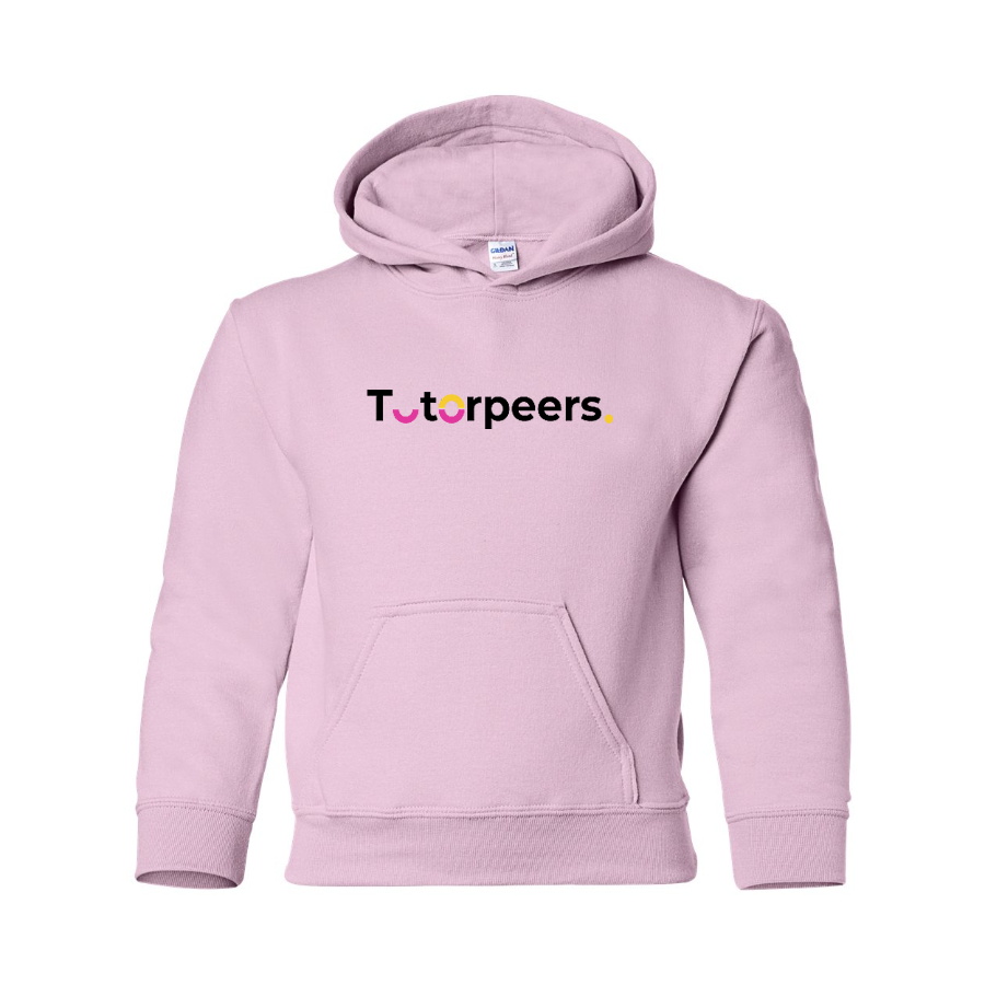 Youth Tutorpeers Logo Pullover Hoodie