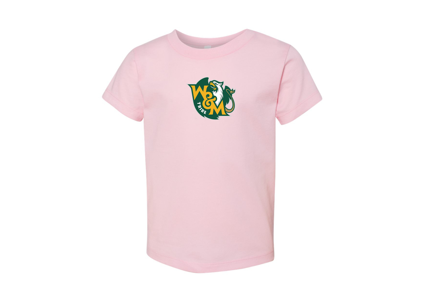 William and Mary Tribe BELLA  CANVAS Toddler Jersey Tee