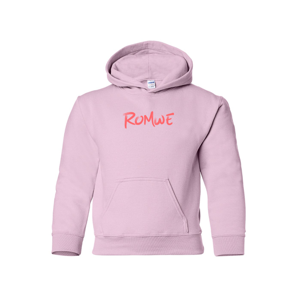 Youth Romwe Logo Pullover Hoodie