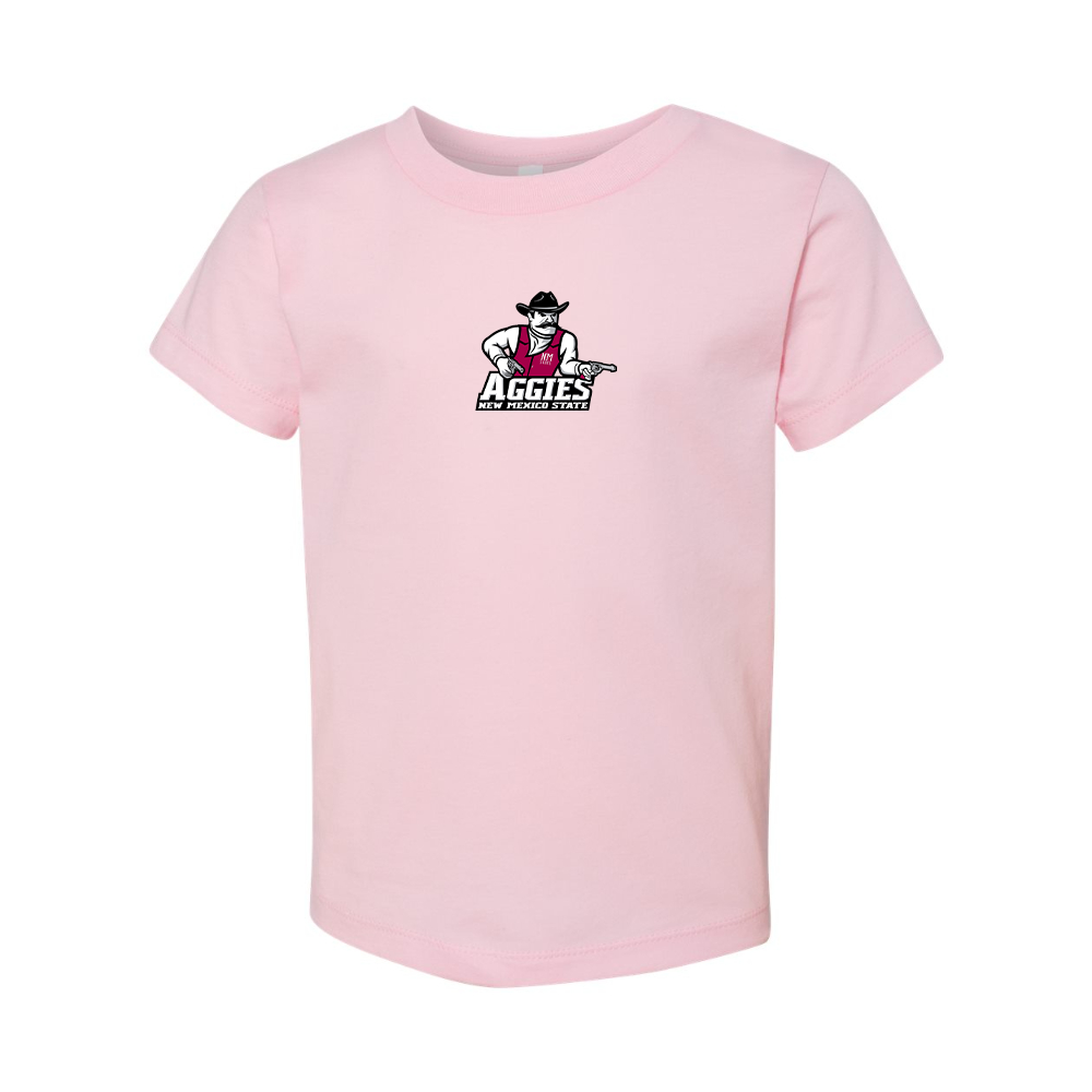 Aggies New Mexico State Logo BELLA  CANVAS Toddler Jersey Tee