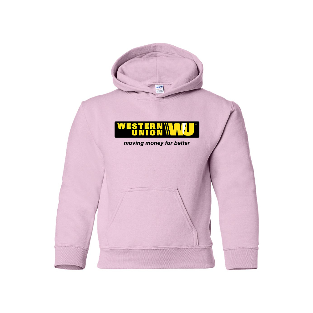 Youth Wastern Union Logo Pullover Hoodie