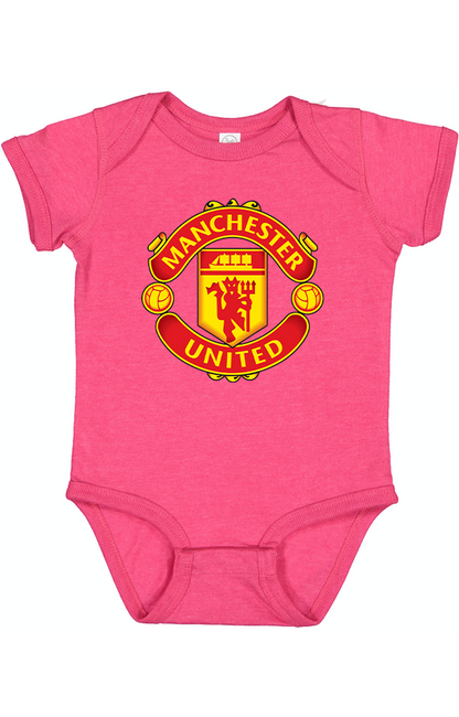 Baby Manchester United Soccer Romper Onesie