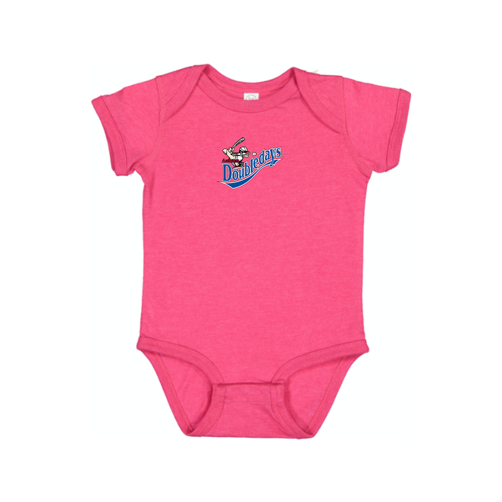 Auburn Doubledays Logo Baby Romper Onesie