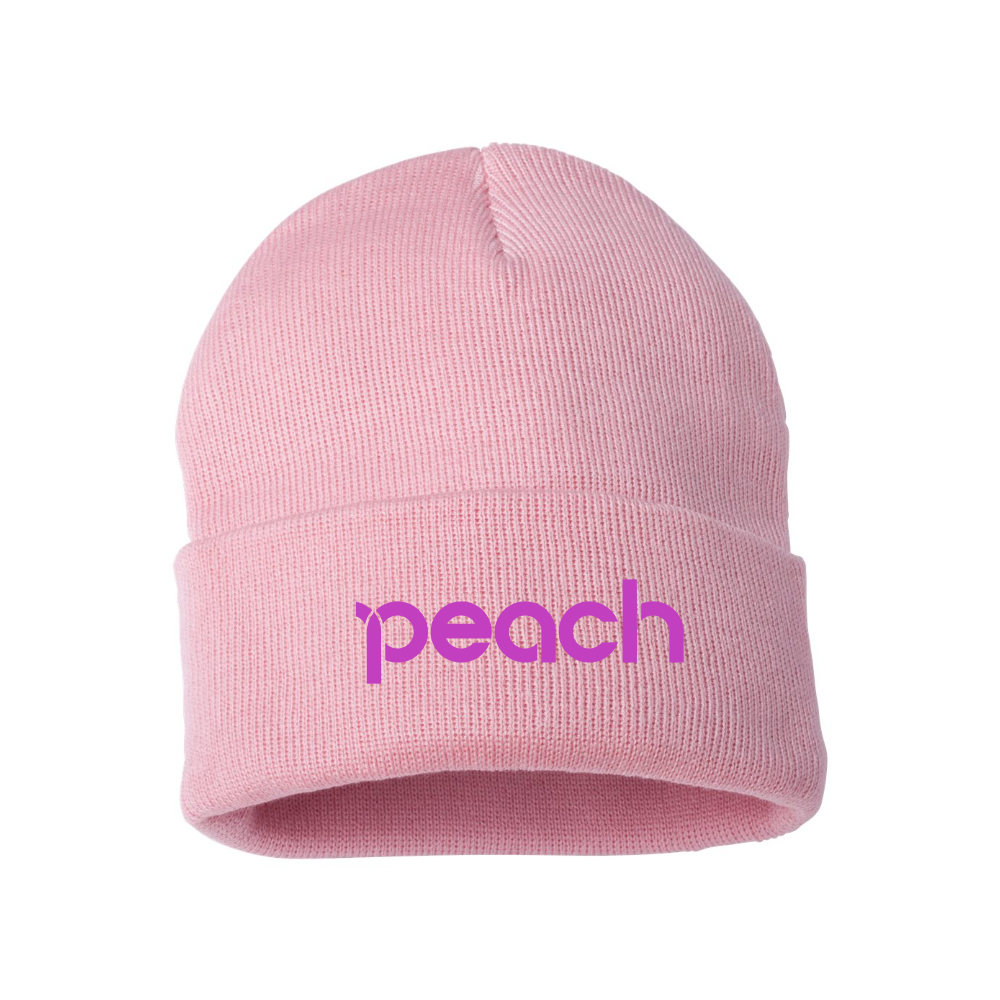 Peach Aviation Logo Beanie Hat