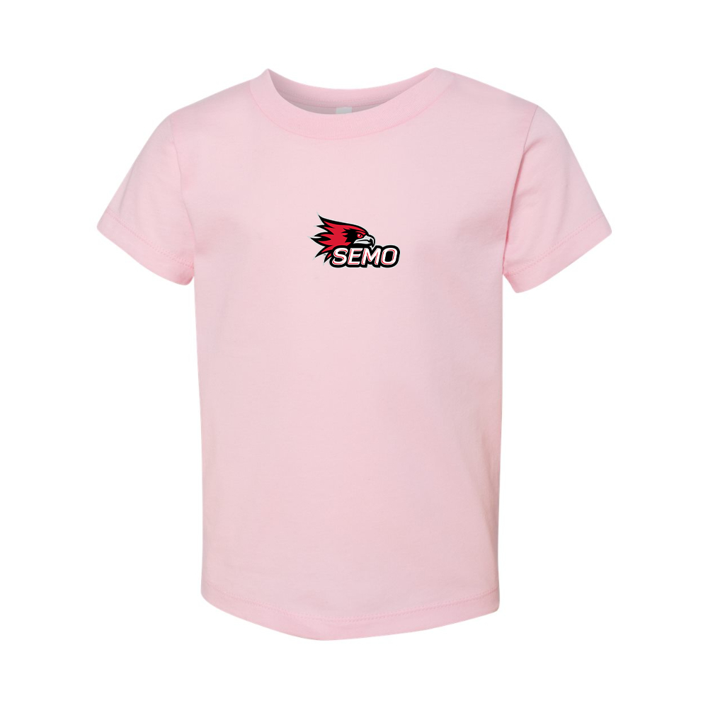 SEMO Redhawks Logo BELLA  CANVAS Toddler Jersey Tee