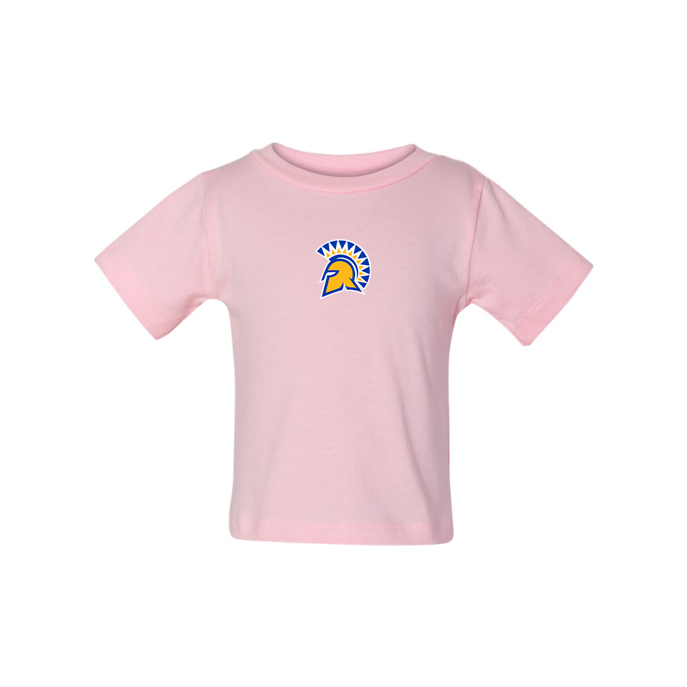 San Jose State Spartans Logo BELLA CANVAS Infant Jersey Tee