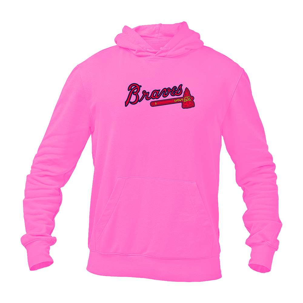 Men's Atlanta Braves Logo Pullover Hoodie