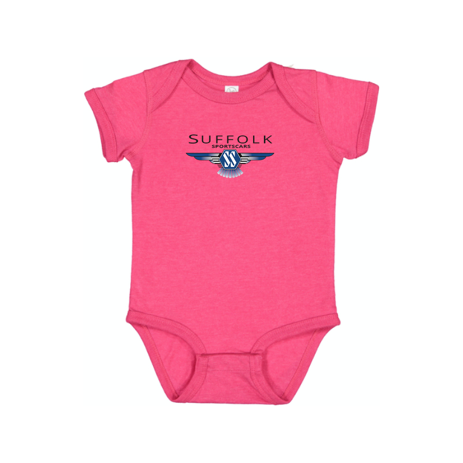 Suffolk Sportscars Logo Baby Romper Onesie