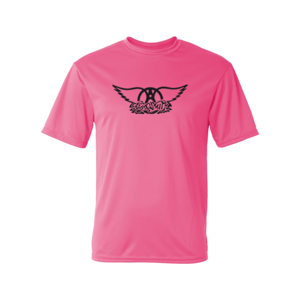 Men's Aerosmith Logo Polyester T-Shirt