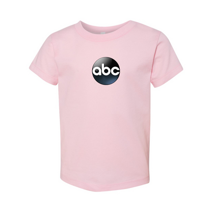 Abc Logo BELLA  CANVAS Toddler Jersey Tee