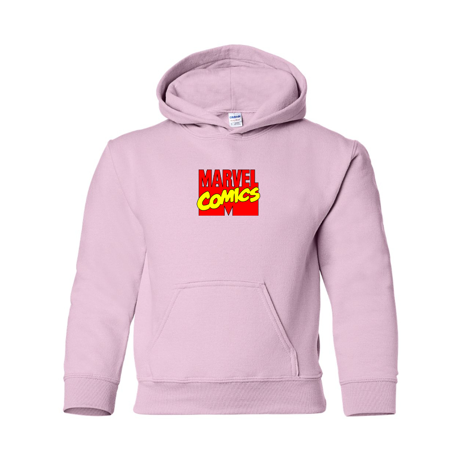 Youth Marvel Comics Logo Pullover Hoodie