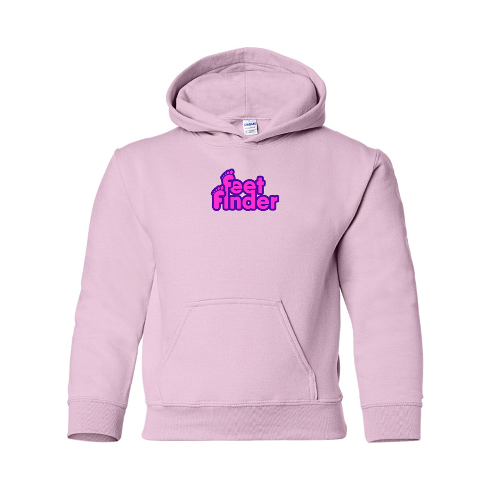 Youth FeetFinder Logo Pullover Hoodie