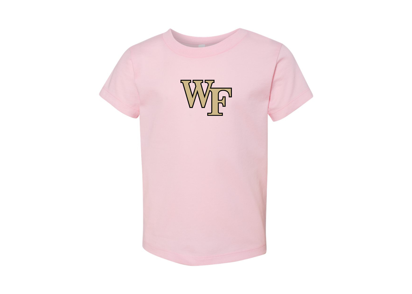 Wake Forest Demon Deacons BELLA  CANVAS Toddler Jersey Tee