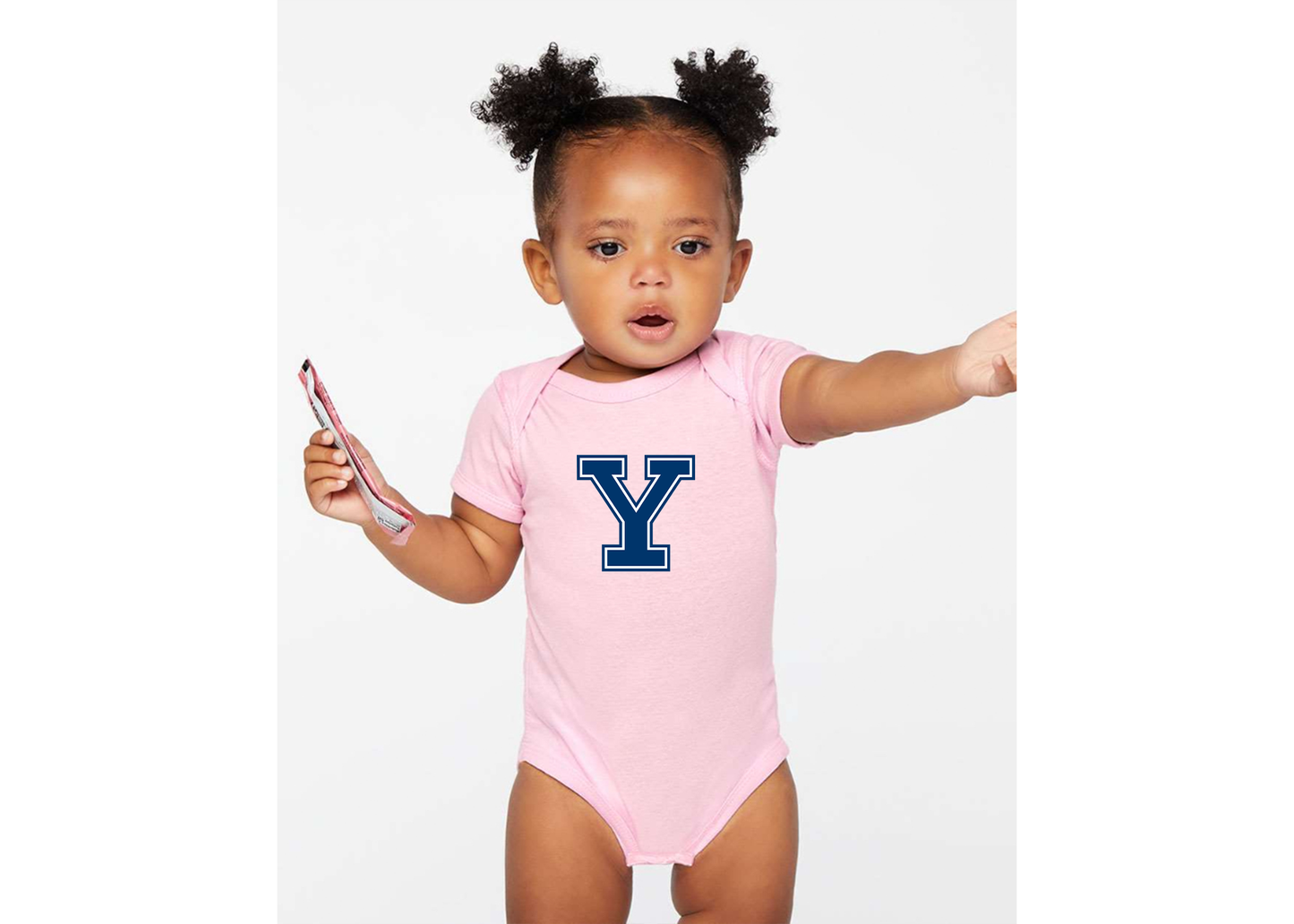 Yale Bulldogs Rabbit Skins Infant Baby Rib Bodysuit