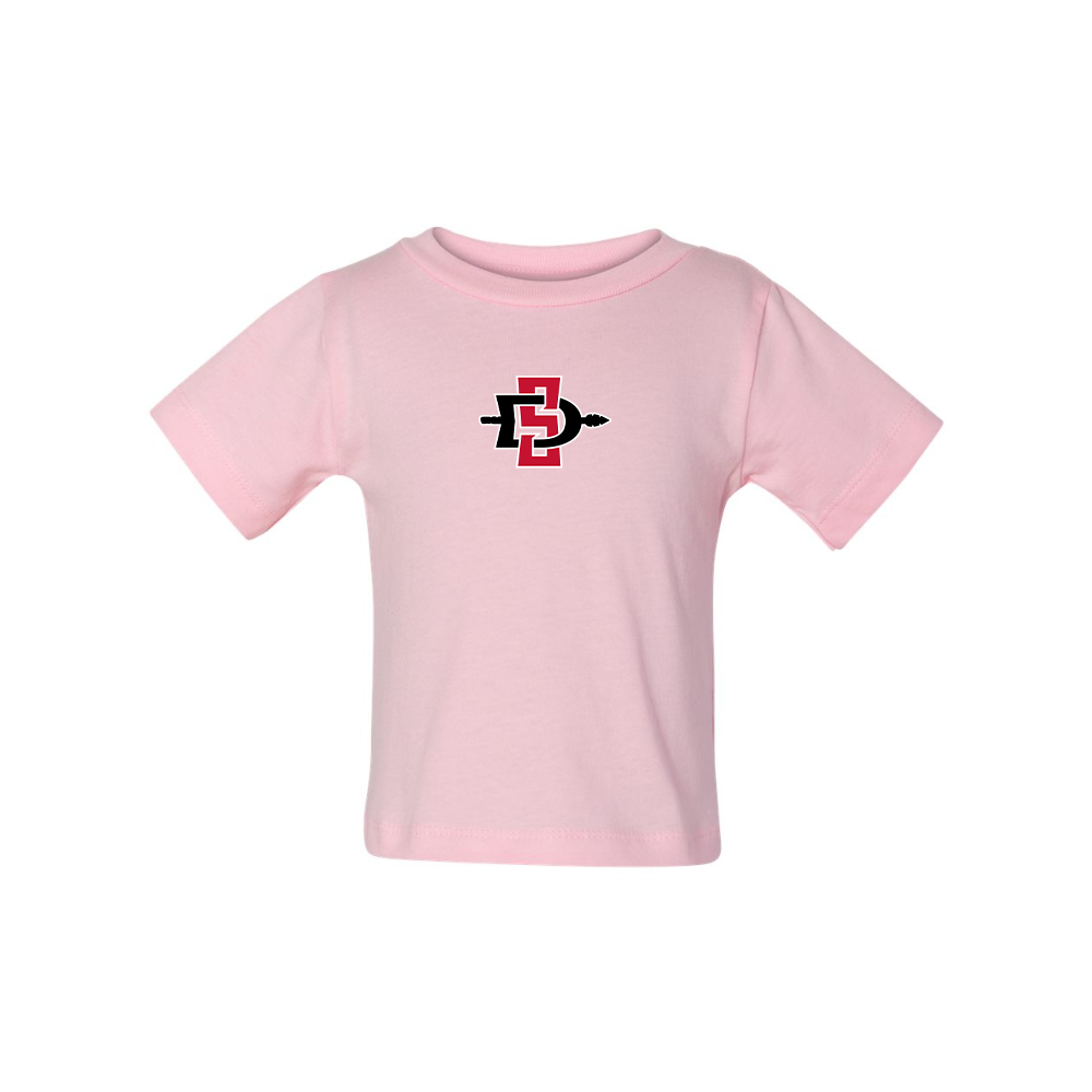 San Diego State Aztecs Logo BELLA CANVAS Infant Jersey Tee