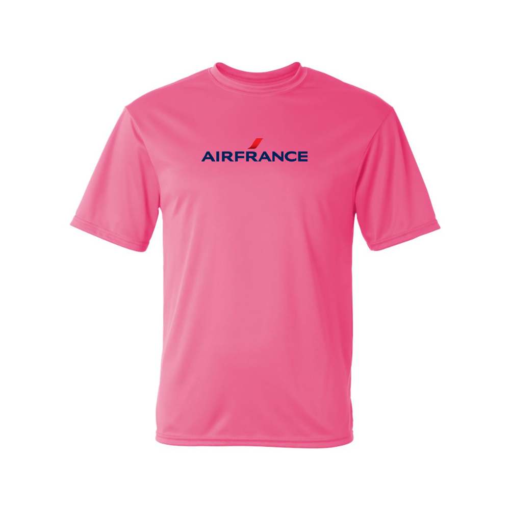 Men's Air France Logo Polyester T-Shirt
