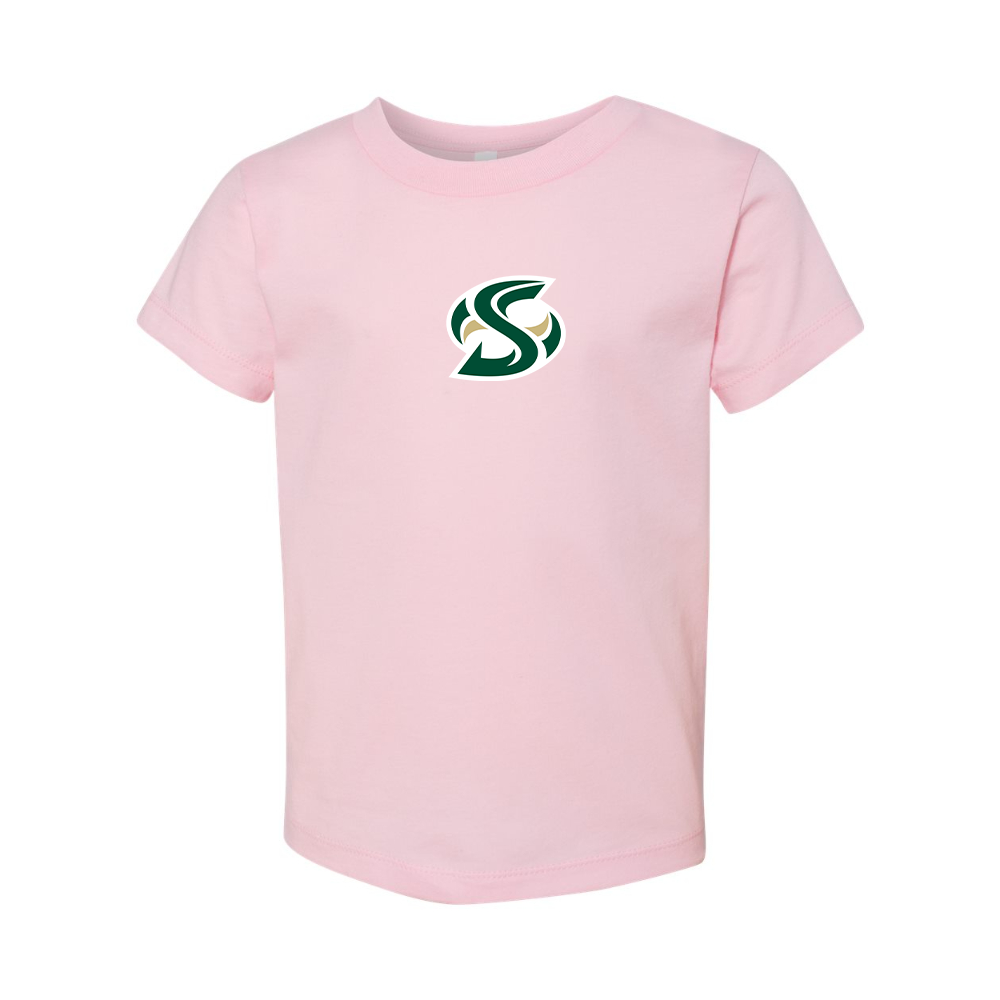 Sacramento State Hornets Logo  BELLA  CANVAS Toddler Jersey Tee