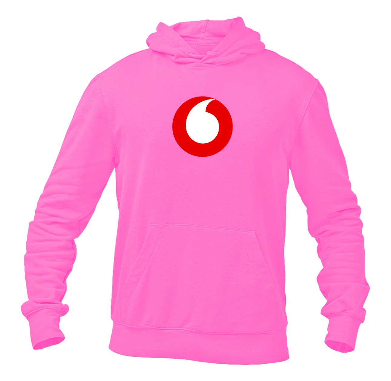 Men's Vodafone Logo  Pullover Hoodie