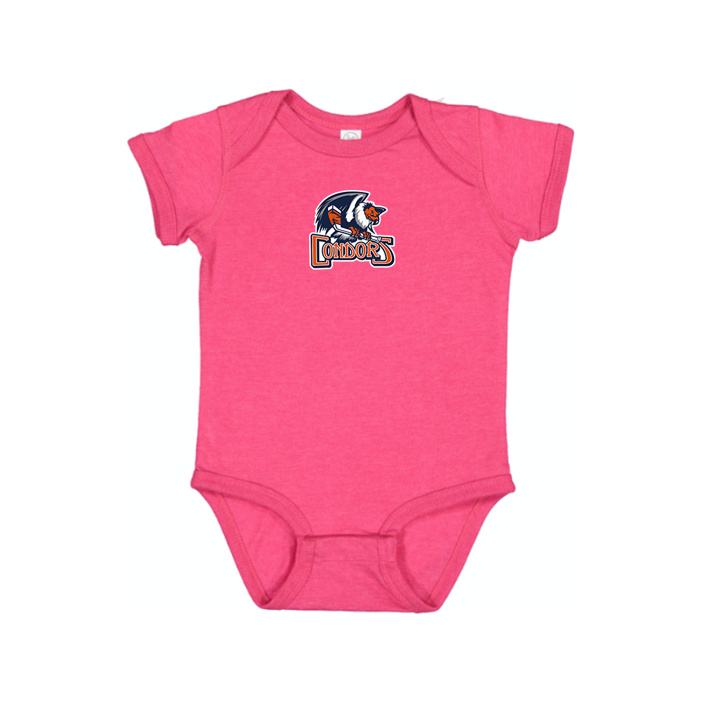 Bakersfield Condors Logo Baby Romper Onesie
