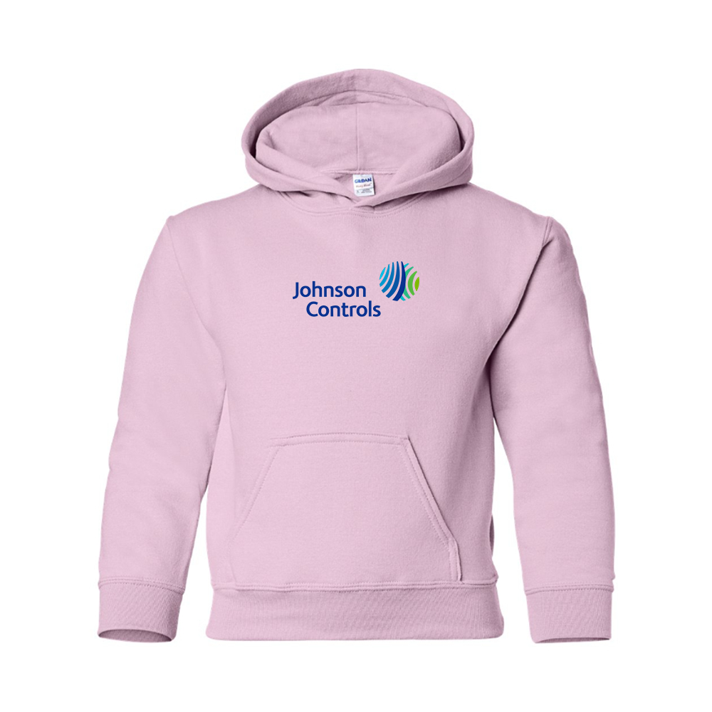 Youth Johnson-Controls Logo Pullover Hoodie