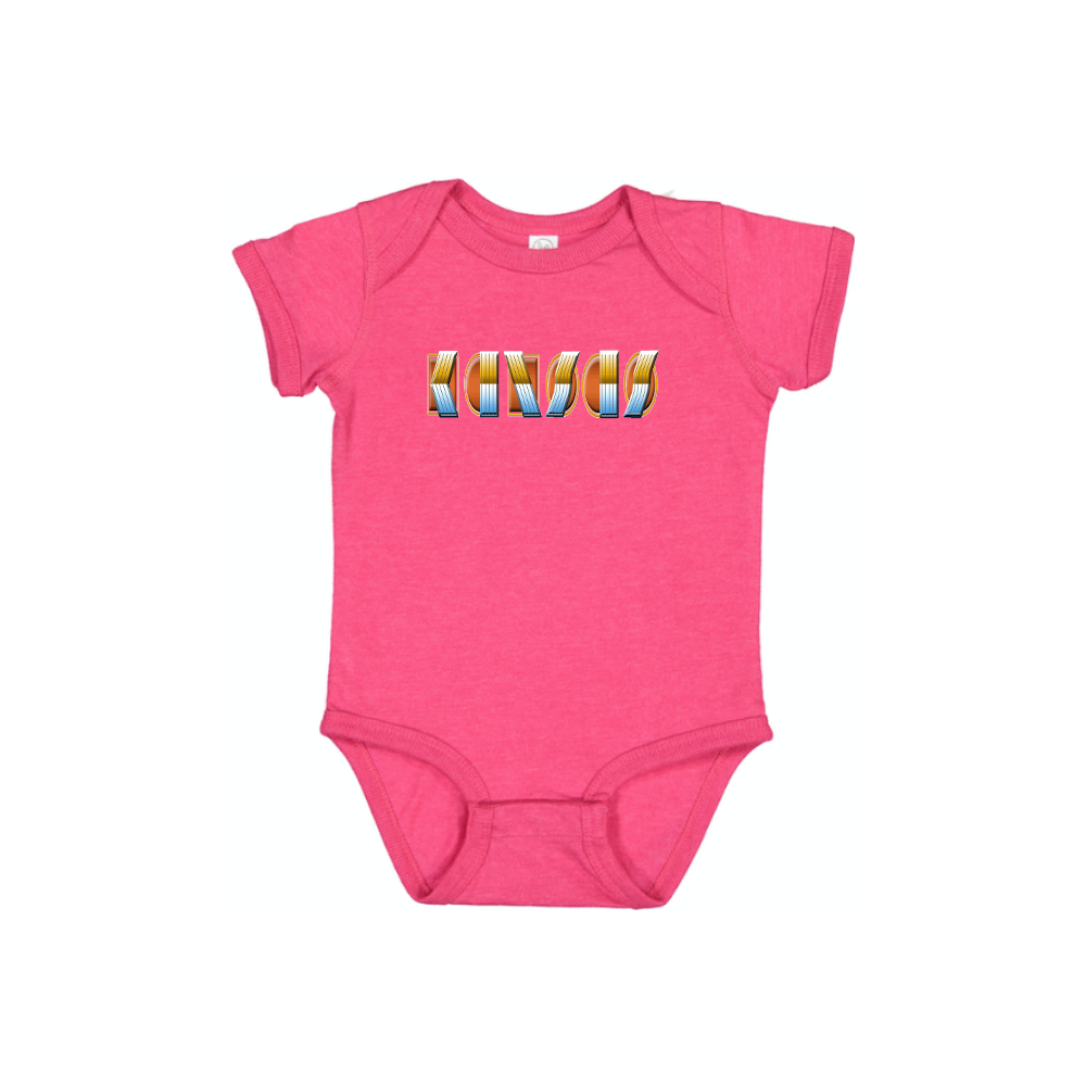 Kansas Logo Baby Romper Onesie
