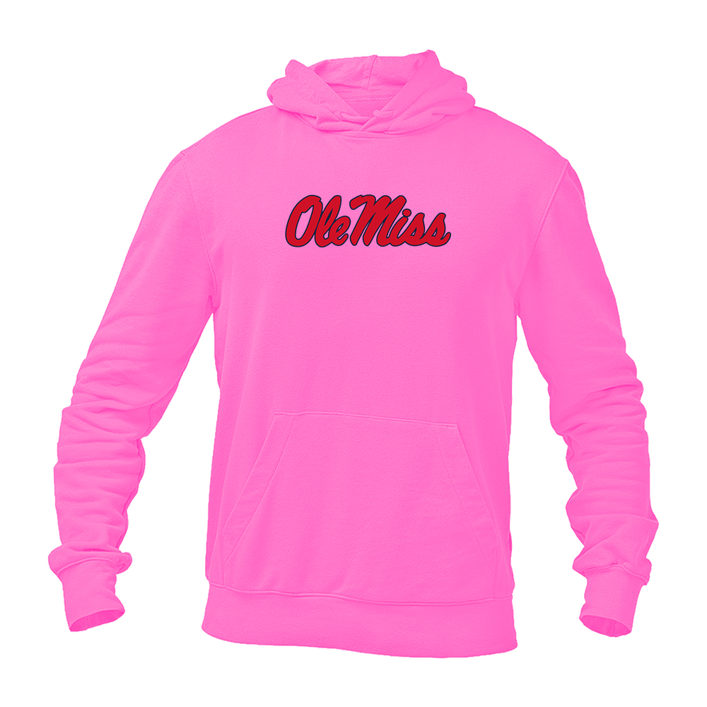 Men's Mississippi Rebels Logo Pullover Hoodie