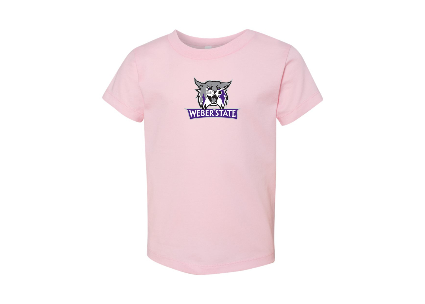 Weber State Wildcats BELLA  CANVAS Toddler Jersey Tee
