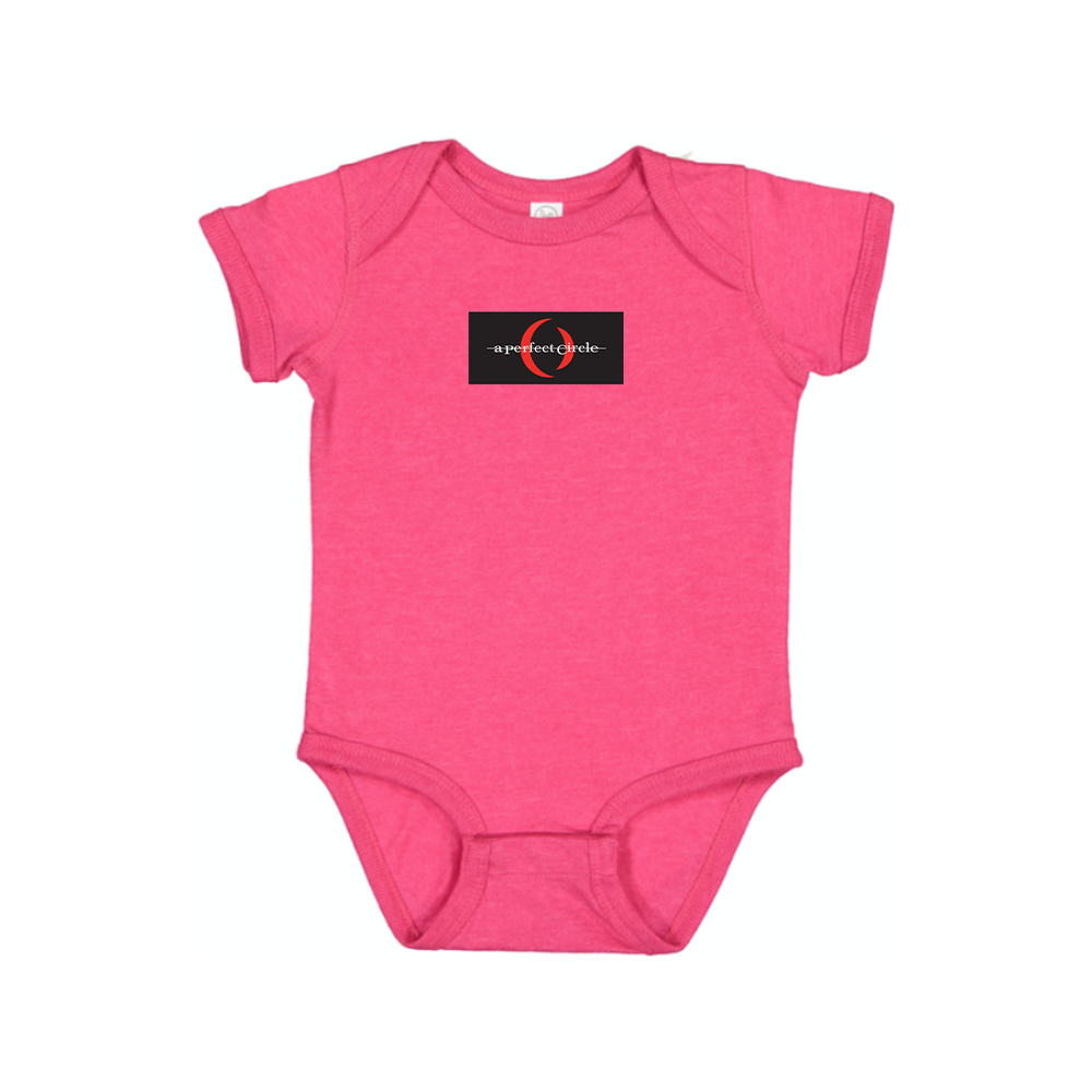 A Perfect Circle Logo Baby Romper Onesie