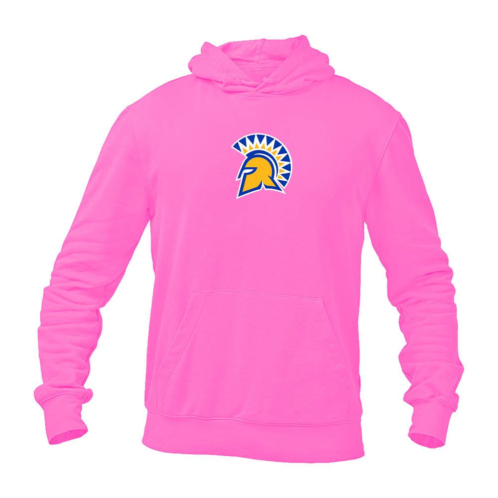 Men's San Jose State Spartans Logo Softstyle Midweight Hooded Sweatshirt