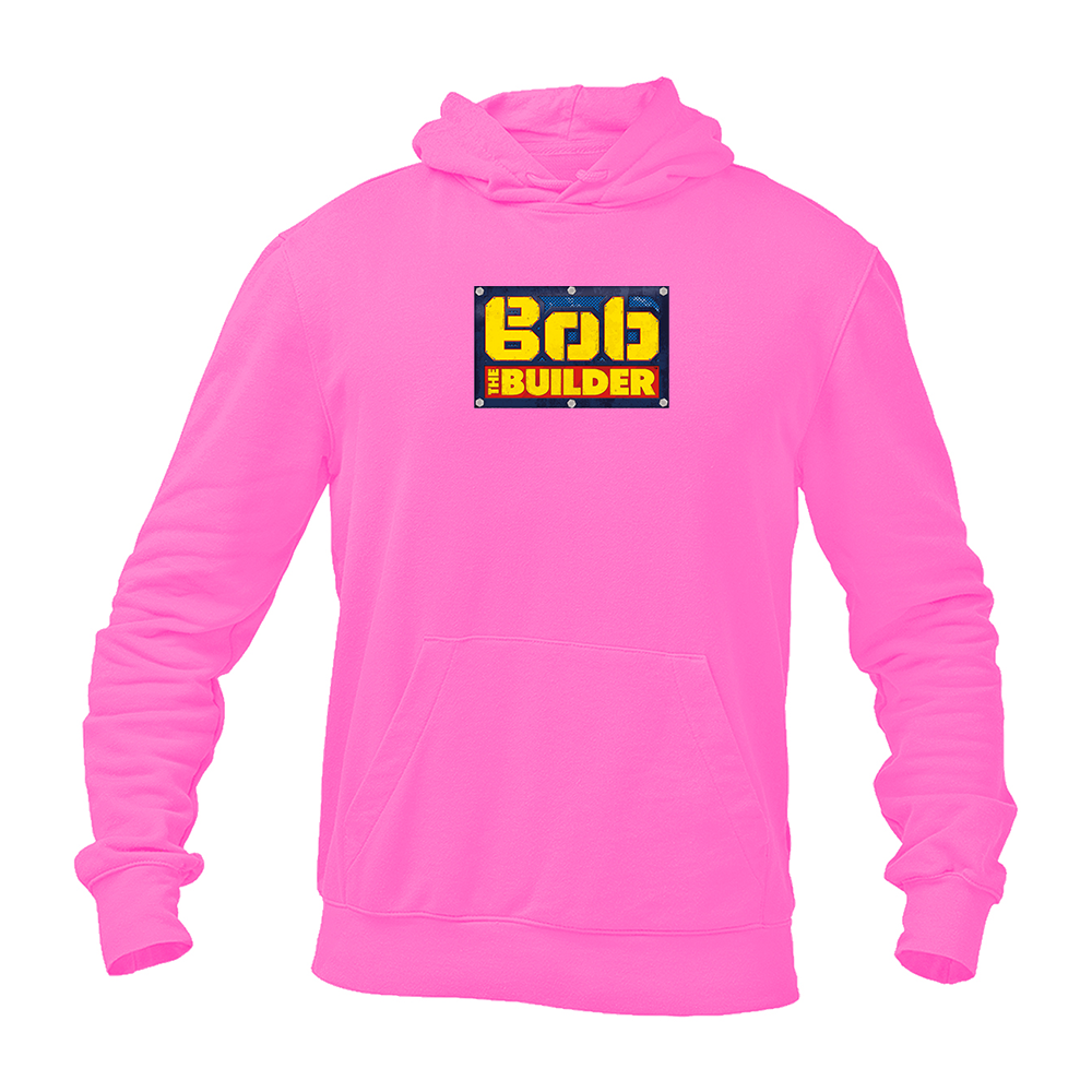 Men's Bob the Builder Logo Pullover Hoodie
