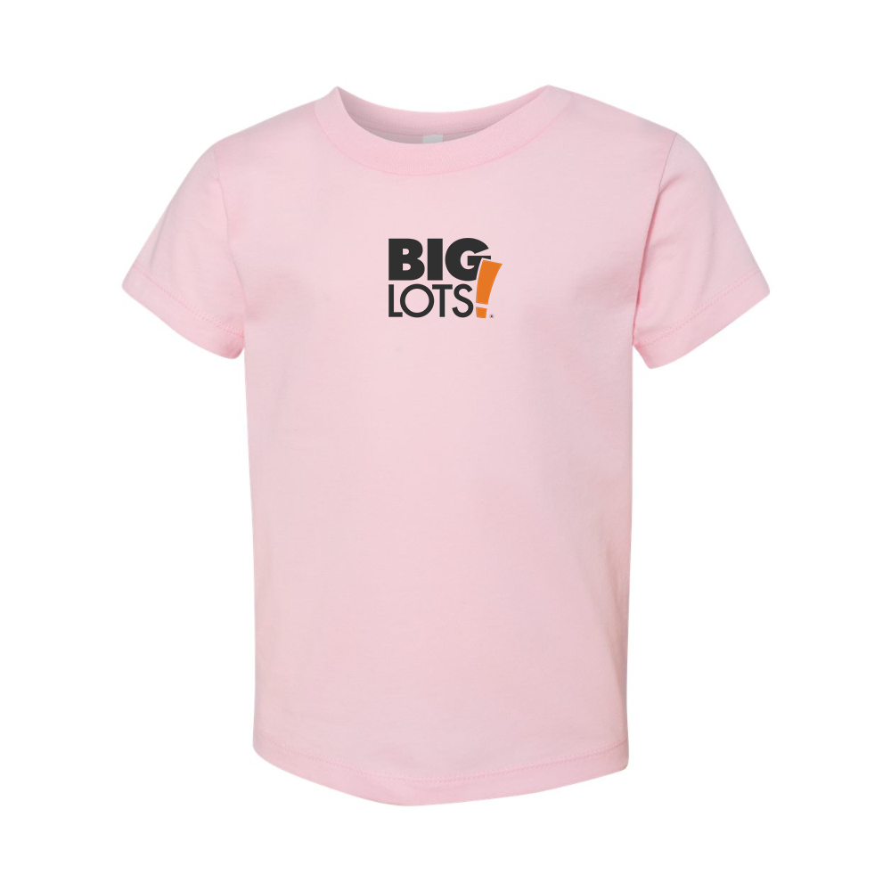 Big Lots Logo BELLA  CANVAS Toddler Jersey Tee