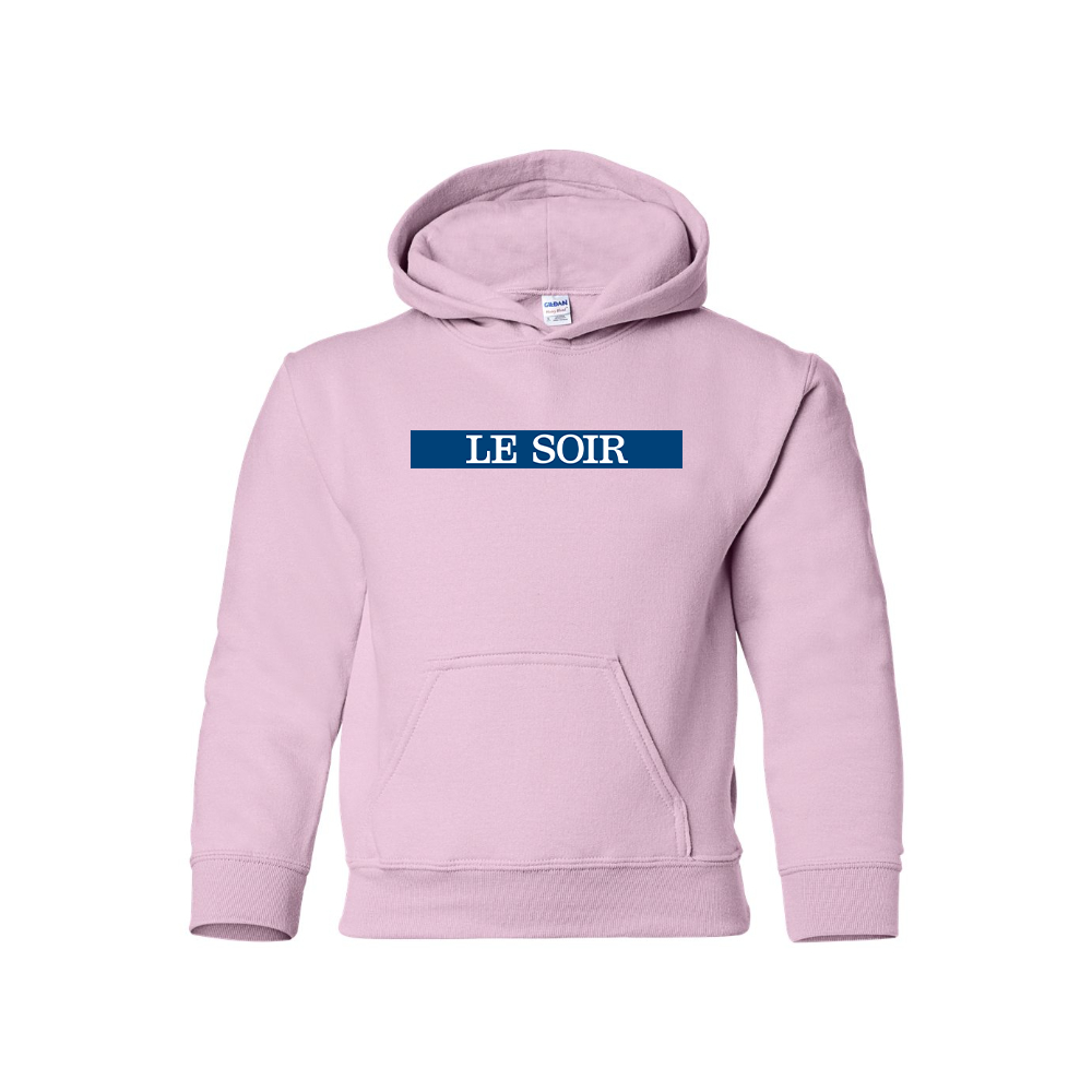 Youth Le soir Logo Pullover Hoodie