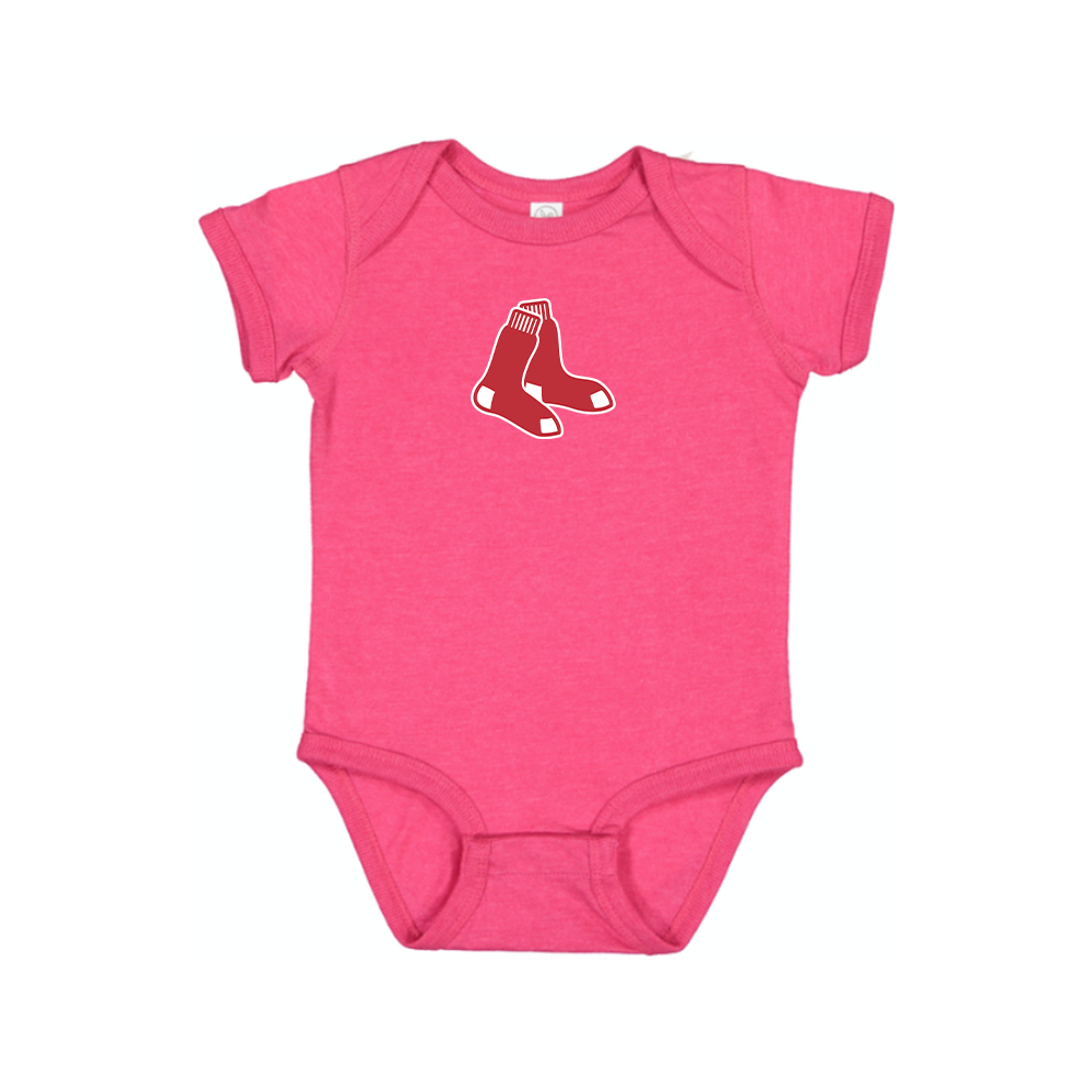 Boston Red Sox Logo Baby Romper Onesie
