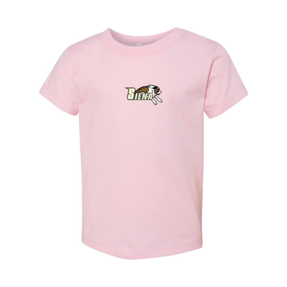 Siena Saints Logo BELLA  CANVAS Toddler Jersey Tee