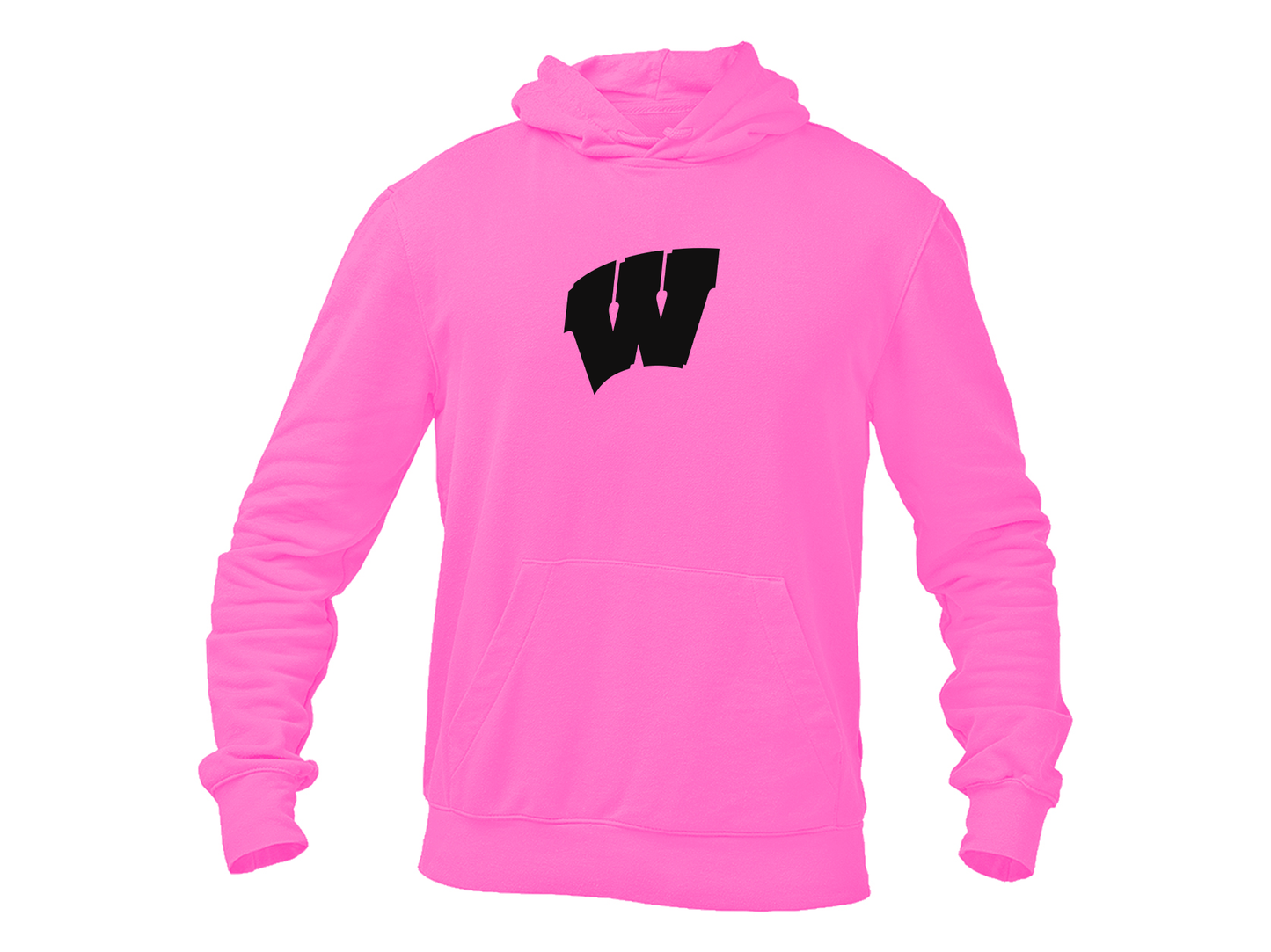 Men's Wisconsin Badgers Softstyle Midweight Hooded Sweatshirt
