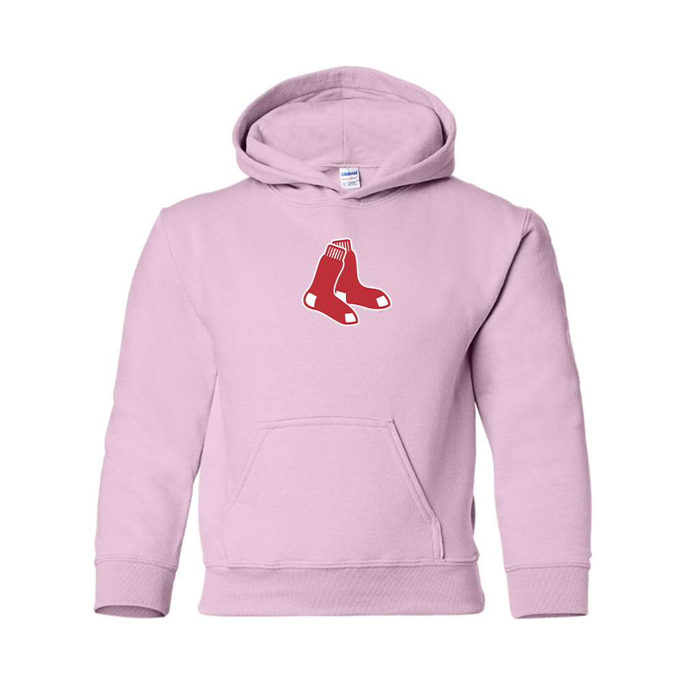 Youth Boston Red Sox Logo Pullover Hoodie